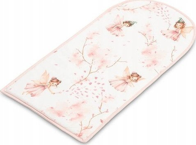 Fole për bebe Muslin Fairies, 80x45 cm, me jastëk, rozë