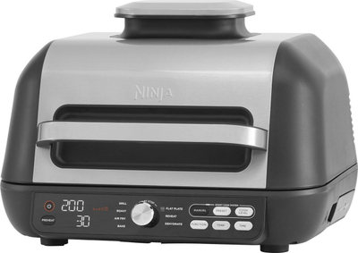 Grill elektrik Ninja AG651EU, 7 programe, sipërfaqe qeramike, gri