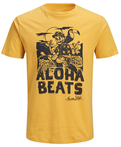 Maicë Jack & Jones Tee Ss Joroctobooze, e verdhë XL