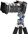 Kokë trekëmbëshi Novoflex MagicBall Free Set, rrotullim 240°, profesionale, blu