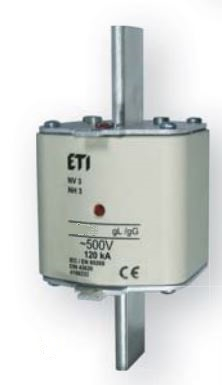 Lidhje e siguresave Kombi Eti-Polam WT-3/gG, 500A NH3 gG gL