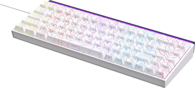 Tastierë mekanike NACODEX NK68, me kabllo, RGB, hot swappable, shumëngjyrëshe