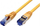 Kabllo rrjeti Value 21.99.1934, CAT 6A S/FTP, RJ45, 0.3m, e verdhë