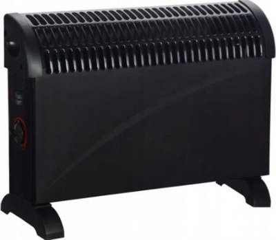 Ngrohës konvektor Volteno VO2783, 2000W, termostat me rregullim, i zi