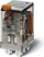 Rele Finder 56.32.8.230.0040, 2P DPDT, 12A 230V AC, me buton testimi