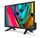 Телевизор Kiano SlimTV Travel LED, 19\", HD Ready, црн