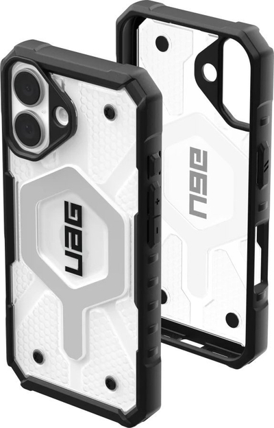 Futrollë telefoni Urban Armor Gear Pathfinder Clear, për iPhone 16, 6.1", e tejdukshme
