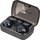 Kufje wireless in-ear Kruger&amp;Matz M10, Bluetooth 5.3, kuti karikimi me power bank, të zeza