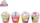 Lodër plasteline Unicorn Putty Junior, 10 cm, set 2 copë, shumëngjyrëshe
