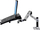 Mbajtëse Ergotron LX për monitor 19-34", e argjendtë