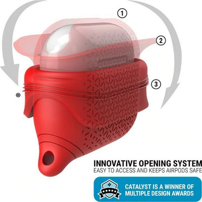 Mbrojtëse Catalyst për Apple AirPods 3, e kuqe