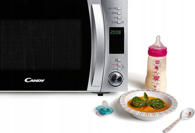 Furrë me mikrovalë Candy CMXG 22 DS, 22L, 800W, inox argjendtë
