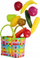Set lodër kuzhine MEGA CREATIVE Kitchen Set Vegetables 544724, me perime plastike shumëngjyrëshe