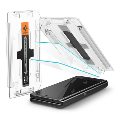Mbrojtëse ekrani Spigen EZ FIT GLAS.tR për Samsung, 1 copë, transparente