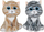 Lodër pelushi Sun-Day Cat With Sound, 20cm, me tinguj, shumëngjyrëshe