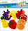 Set fruta dekoruese Craft with Fun CF FELT FRUIT, 12/288, 14 copë, me ngjyra