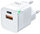 Adapter karikues Jellico C40 Mini PD, 20W, USB C dhe USB, i bardhë