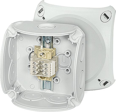 Kuti lidhëse Hensel RK 0203 T, 93x93x62mm, IP66, gri