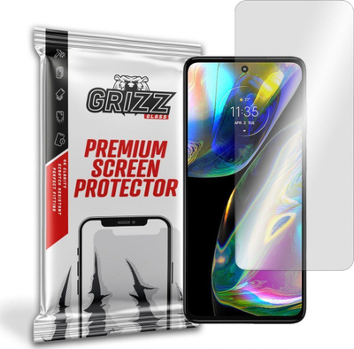 Folie mbrojtse ekrani GrizzGlass Hydrogel Film, për Motorola Moto G71s, transparente