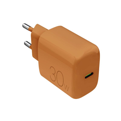 Karikues muri Puro Pro Lite, USB-C, 30W, portokalli