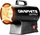 Ngrohës me gaz Graphite 58GE100, 15 kW, 18 V, i zi