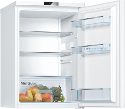 Frigorifer tavoline Bosch KTR15NWEB Exclusiv, 134L, ndriçim LED, i bardhë