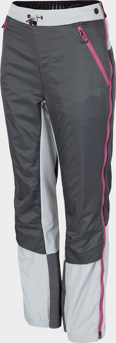 Pantalona skish 4F SPDTR063 Primaloft, për goca, gri