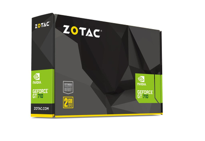 Graphics card ZOTAC GeForce GT 710 - 2GB - DDR3 - 64-bit