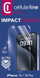 Mbrojtës ekrani Cellularline Impact Glass, për iPhone 15 dhe iPhone 15 Pro, xham i temperuar 9H, transparent