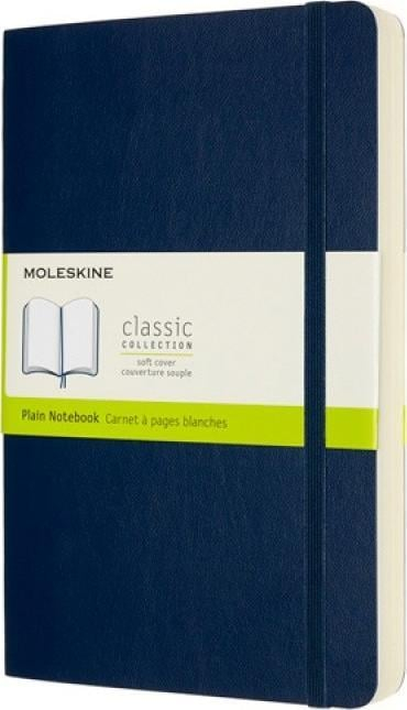 Fletore Moleskine Classic L, 13x21 cm, 400 faqe, blu safir