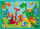 Puzzle Dino World PSI Scratch, 40 copa, shumëngjyrësh