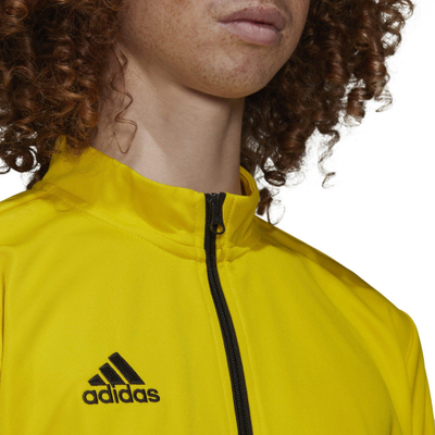 Xhaketë sportive Adidas Entrada 22 M HI2134, poliester, për burra, e verdhë