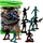 Figura ushtarake Maksik Soldier, set figurash plastike, për kalamaj, shumengjyrëshe