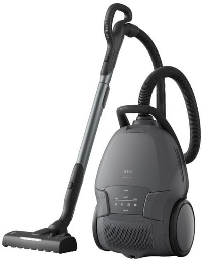 Fshesë me korrent AEG 8000 AB81A2DG, me kesë, me dritë LED, gri e errët