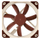 Ftohës Noctua NF-S12A FLX, 12 cm, i bronztë / bezhë
