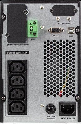 UPS Армак Канцеларија Он-Лајн PF1 1000VA, ЛЦД, чиста синусна бранова форма, црн