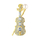 Karficë për femra JwL Luxury Pearls Violin JL0871, e artë