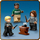 Set lodër LEGO Harry Potter Slytherin House Banner 76410, 9+, jeshile