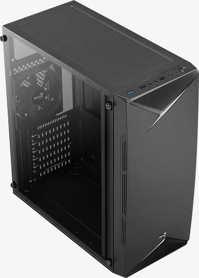 Kasë kompjuteri Aerocool Talon FRGB Case (AEROPGSTALON-A-BK-V1), e zezë