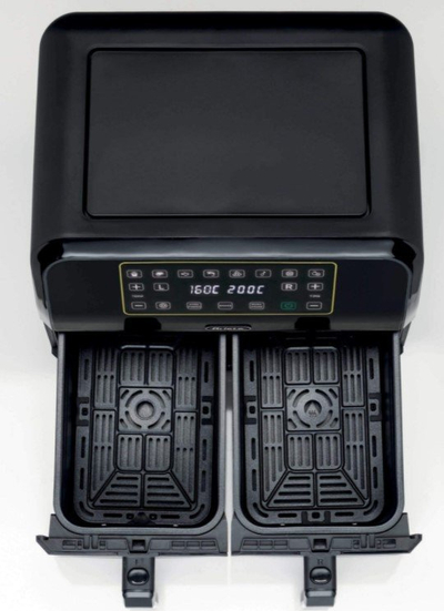 Fritezë elektrike Dual 00C462300AR0, 8L, 2x 4L, inox