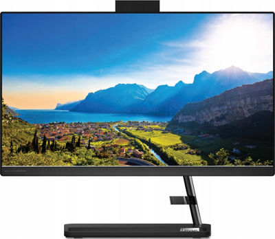 Kompjuter All in One Lenovo IdeaCentre 3, ekran 23.8", i5, 16GB RAM, 512GB SSD, ngjyrë e zezë