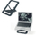 Mbajtëse laptopi Leitz Ergo Aluminium Ultra Flat 63460089, e rregullueshme, alumini, gri e errët