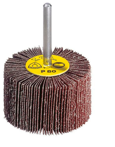 Disk flap Klingspor KM613, 60 x 20mm, bosht 6mm, grit 120
