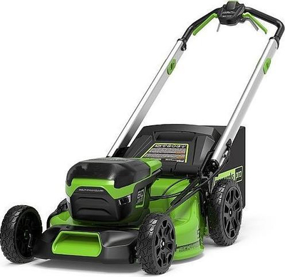 Kositëse me bateri Greenworks GD60LM51SP, 60V, gjerësi 51 cm, me vetështytje, jeshile