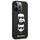 Mbulesë telefoni Karl Lagerfeld PU Saffiano Karl dhe Choupette, për iPhone 13 Pro, e zezë