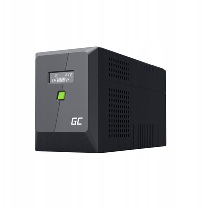 UPS Green Cell PowerProof 1500VA 1050W, valë sinusi e pastër, i zi