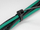 Lidhëse kabllosh DeLOCK, 200 x 4.8 mm, forcë e madhe tërheqje, të zeza 100 copë
