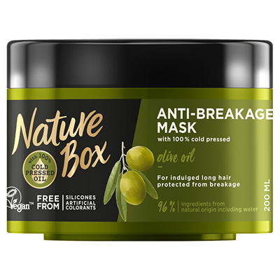Maskë për flokë Nature Box Olive Oil Anti-Breakage 200 ml