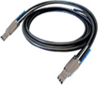 Kabllo Mini SAS Adaptec SFF 8644 në SFF 8644, 2m, e zezë