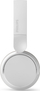 Kufje on ear Philips TAH3209, wireless Bluetooth, izolim zhurme, të bardha